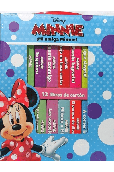 Paquete de 12 historias de Disney Minnie Mouse para niños pequeños, paquete  de 12 libros de Disney (4 libros de mesa, 8 libros de cuentos)